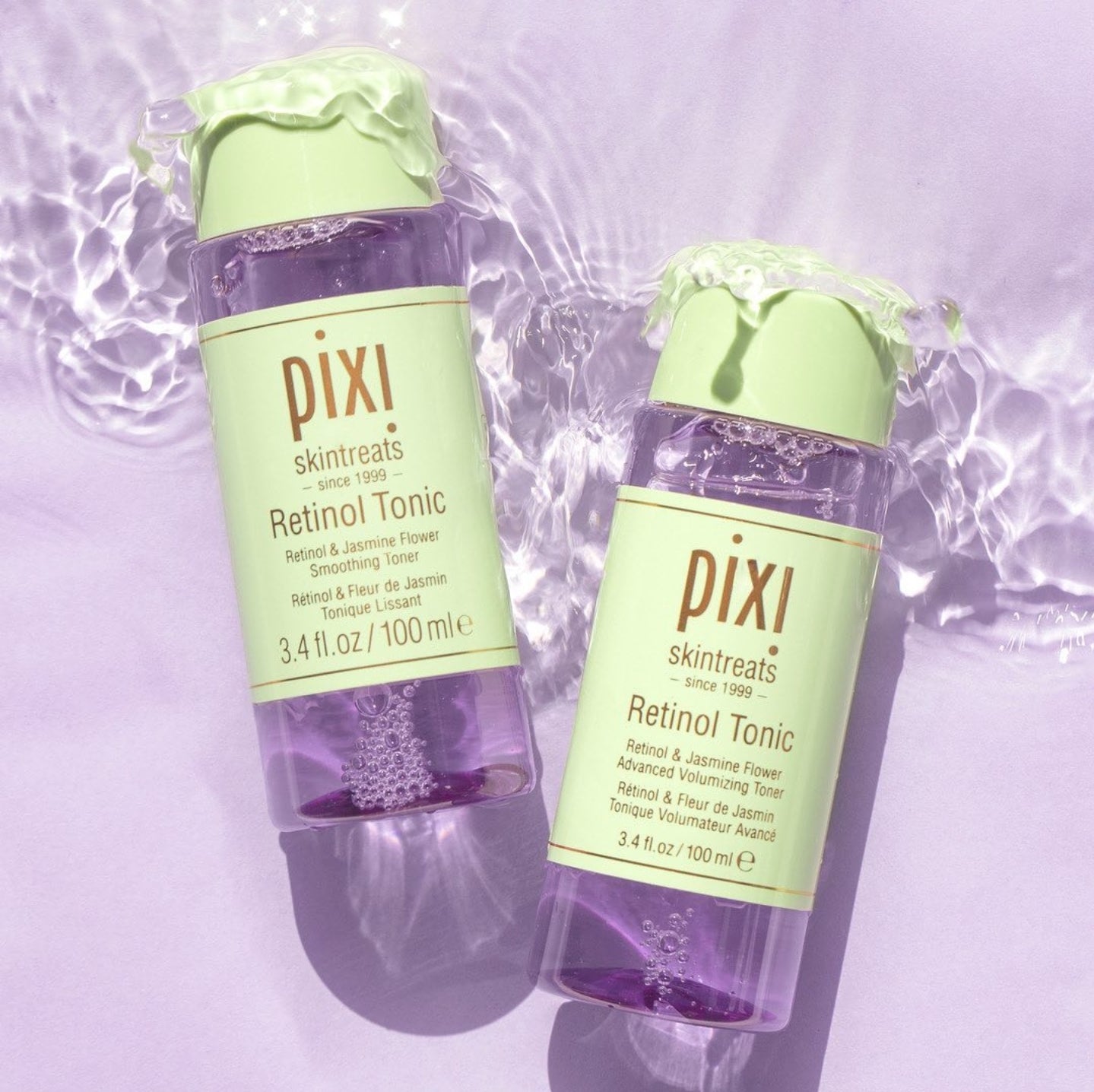 Pixi Retinol Tonic, Smoothing & Firming Facial Toner, Enhanced with Peptides to Boost Collagen Production, Alcohol-Free Daily Rejuvenating Toner Pixi Retinol Tonic, Smoothing & Firming Facial Toner, Enhanced with Peptides to Boost Collagen Production, Alcohol-Free Daily Rejuvenating Toner