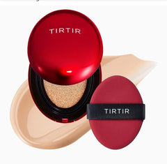 TIRTIR Mask Fit Red Cushion Foundation | Japan's No.1 Choice for Glass skin, Long-Lasting, Lightweight, Buildable Coverage, Semi-Matte