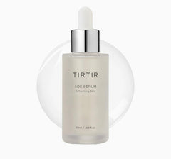 TIRTIR SOS Serum - Radiant Glow Boosting Face Serum - Plumping, Anti Aging, Hydrating - Visibly Smooth and Glowy Skin - Fragrance Free Serum for All Skin Types, 1.69 fl.oz.