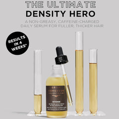 Grow Gorgeous Density Serum Intense - Vegan Hair Serum with Caffeine, Red Clover and Peptides for Thinning Hair and Hair Loss. Cruelty Free Hair Growth Serum