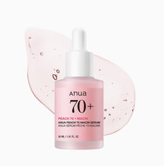 Anua Peach 70 Niacinamide Serum 30ml / brightening hydrating face serum/daily clean beauty (1.01 fl. oz.)