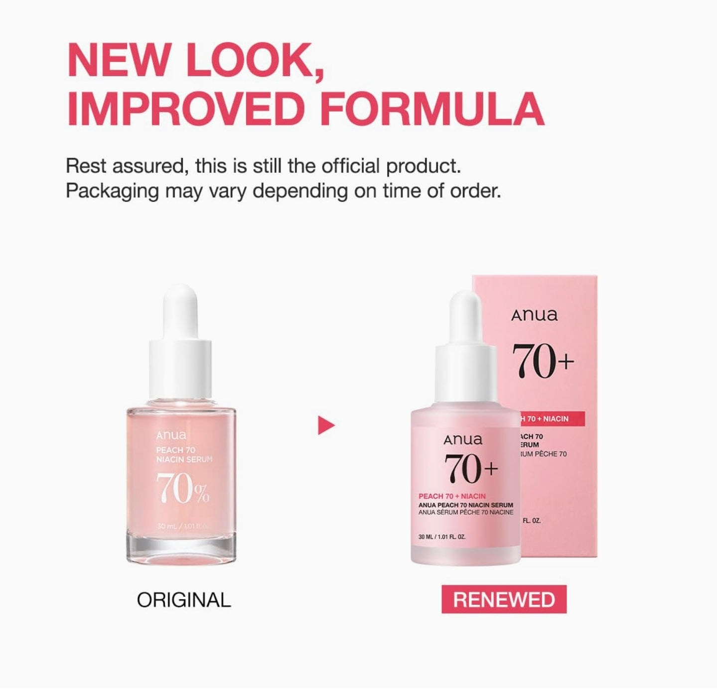Anua Peach 70 Niacinamide Serum 30ml / brightening hydrating face serum/daily clean beauty (1.01 fl. oz.) Anua Peach 70 Niacinamide Serum 30ml / brightening hydrating face serum/daily clean beauty (1.01 fl. oz.)