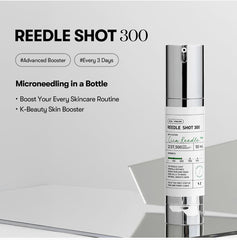 VT COSMETICS CICA Reedle Shot 300 Microneedling Serum, 1.69Fl Oz (50ml) | Advanced Night Exosome, Centella Asiatica, Hyaluronic Acid, Propolis