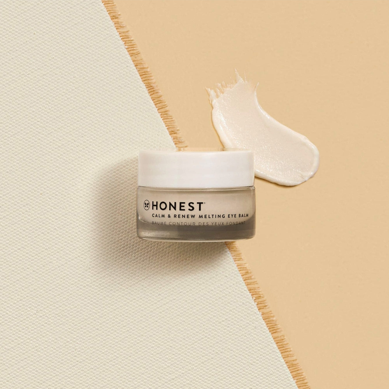Honest Beauty Calm & Renew Melting Eye Balm with Shea Butter + Argan Oil + Aloe | For Sensitive Skin | Dermatologist + Ophthalmologist Tested | EWG Certified | Vegan + Cruelty Free | 0.5 oz Honest Beauty Calm & Renew Melting Eye Balm with Shea Butter + Argan Oil + Aloe | For Sensitive Skin | Dermatologist + Ophthalmologist Tested | EWG Certified | Vegan + Cruelty Free | 0.5 oz