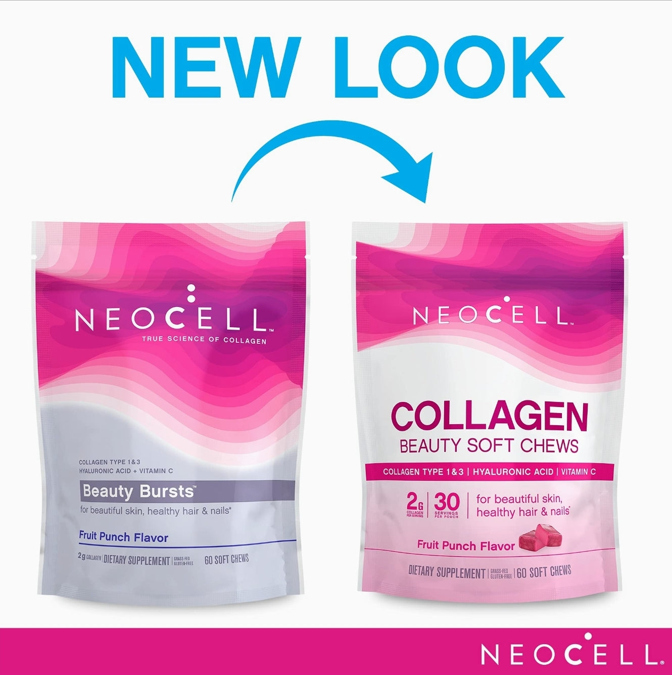 Neocell Beauty Burst Collagen Chews 60's