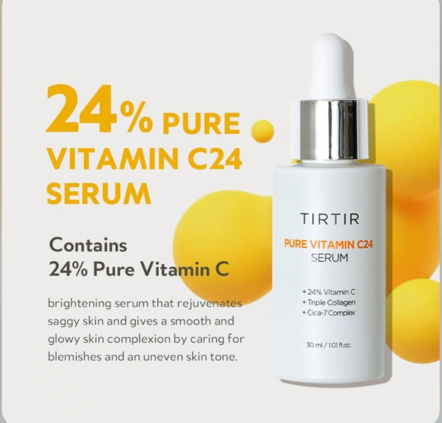 Tirtir Pure Vitamin C24 Serum 30ml سيروم فيتامين سي 24 النقي من تيرتير