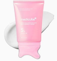 Medicube PDRN Collagen Gua Sha Neck Wrinkle Cream - Firming, Contour Care
Built-In Gua Sha Massager with Volufiline 5% - 3.17 oz