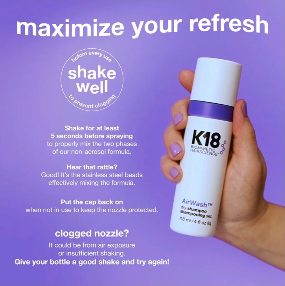 K18  AirWash - Dry Shampoo