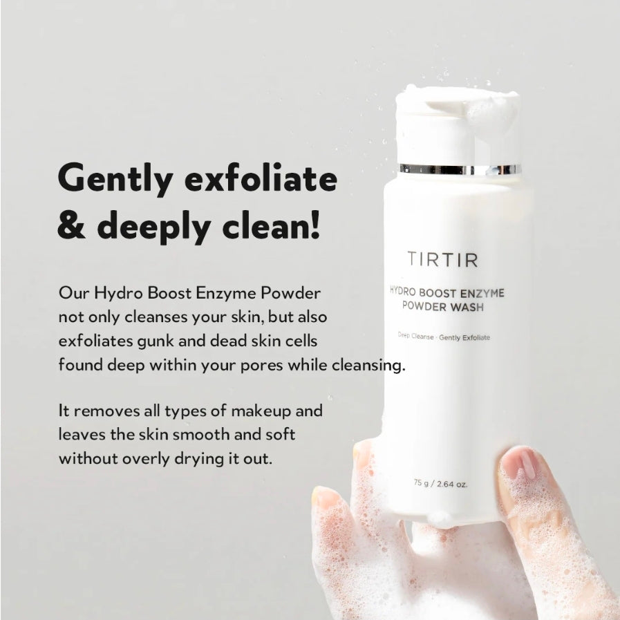 Tirtir Hydro Boost Enzyme Powder Wash 75g