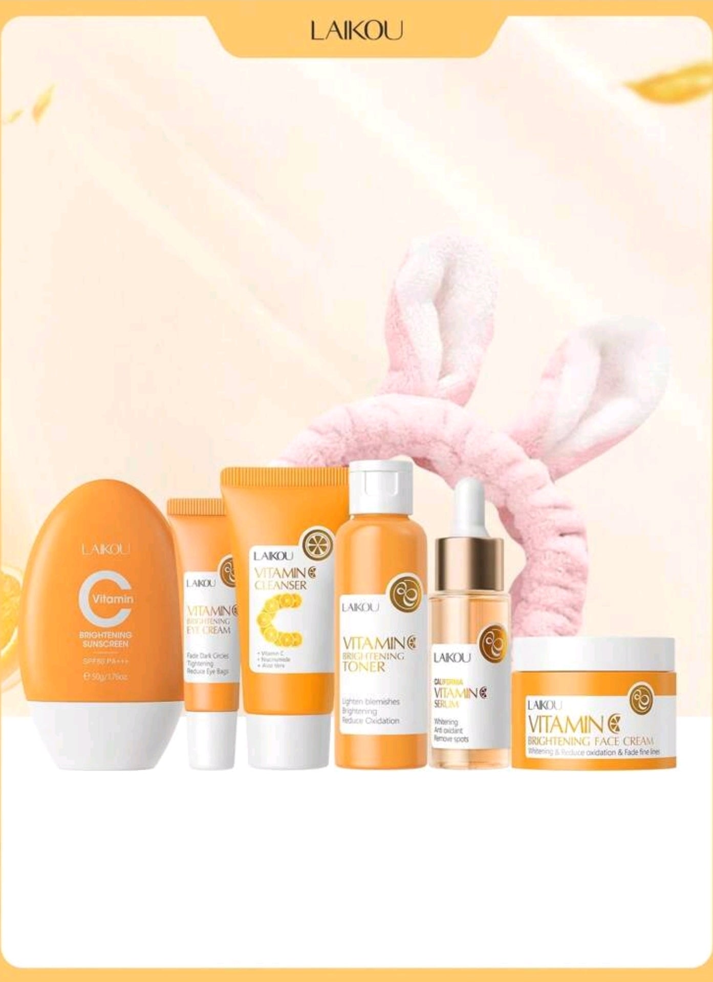 LAIKOU Skin Care Vitamin C Set