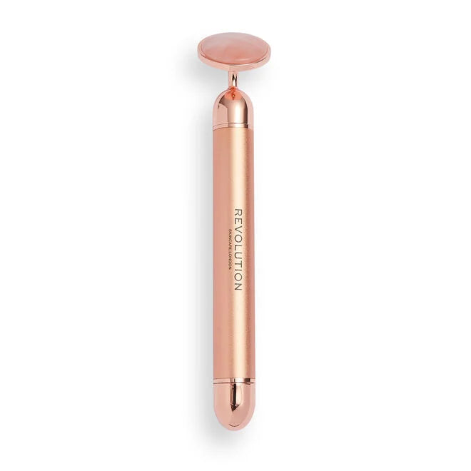 Revolution Skin Vibrating Rose Quartz Face Roller Revolution Skin Vibrating Rose Quartz Face Roller