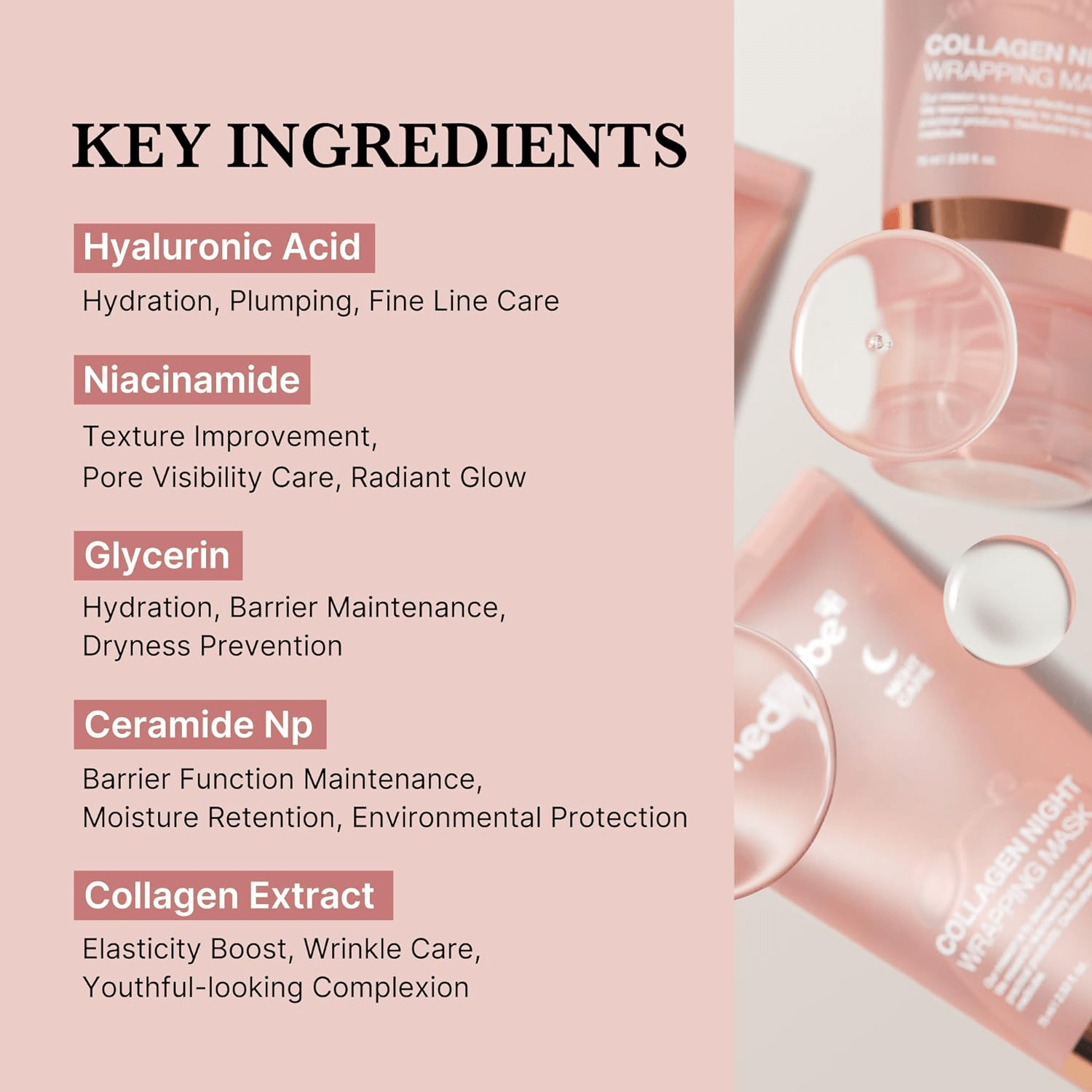 Medicube Collagen Night Wrapping Mask 75ml Medicube Collagen Night Wrapping Mask 75ml