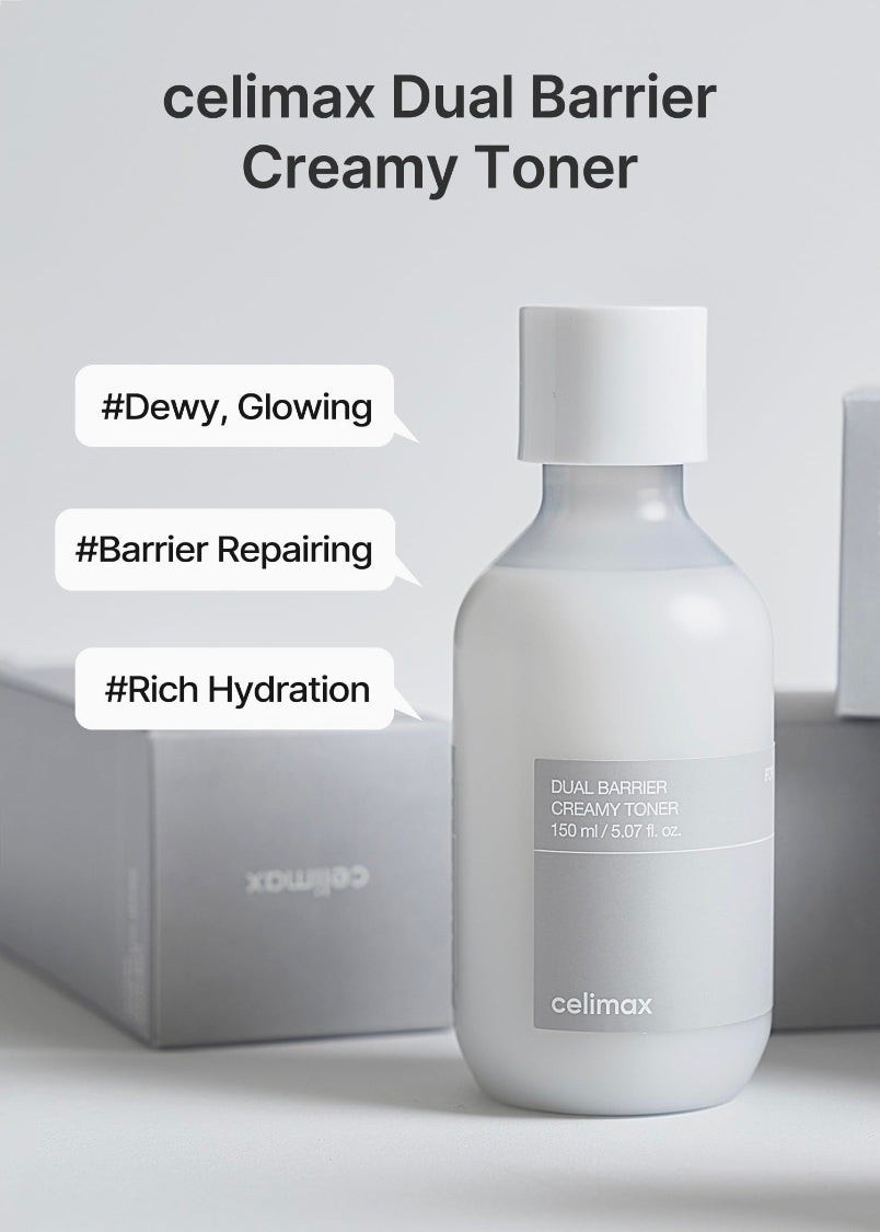 CELIMAX Dual Barrier Creamy Toner
