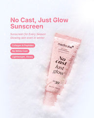 Medicube Sunscreen No Cast Just Dew PDRN Hydrating UV Sun Serum, SPF 50