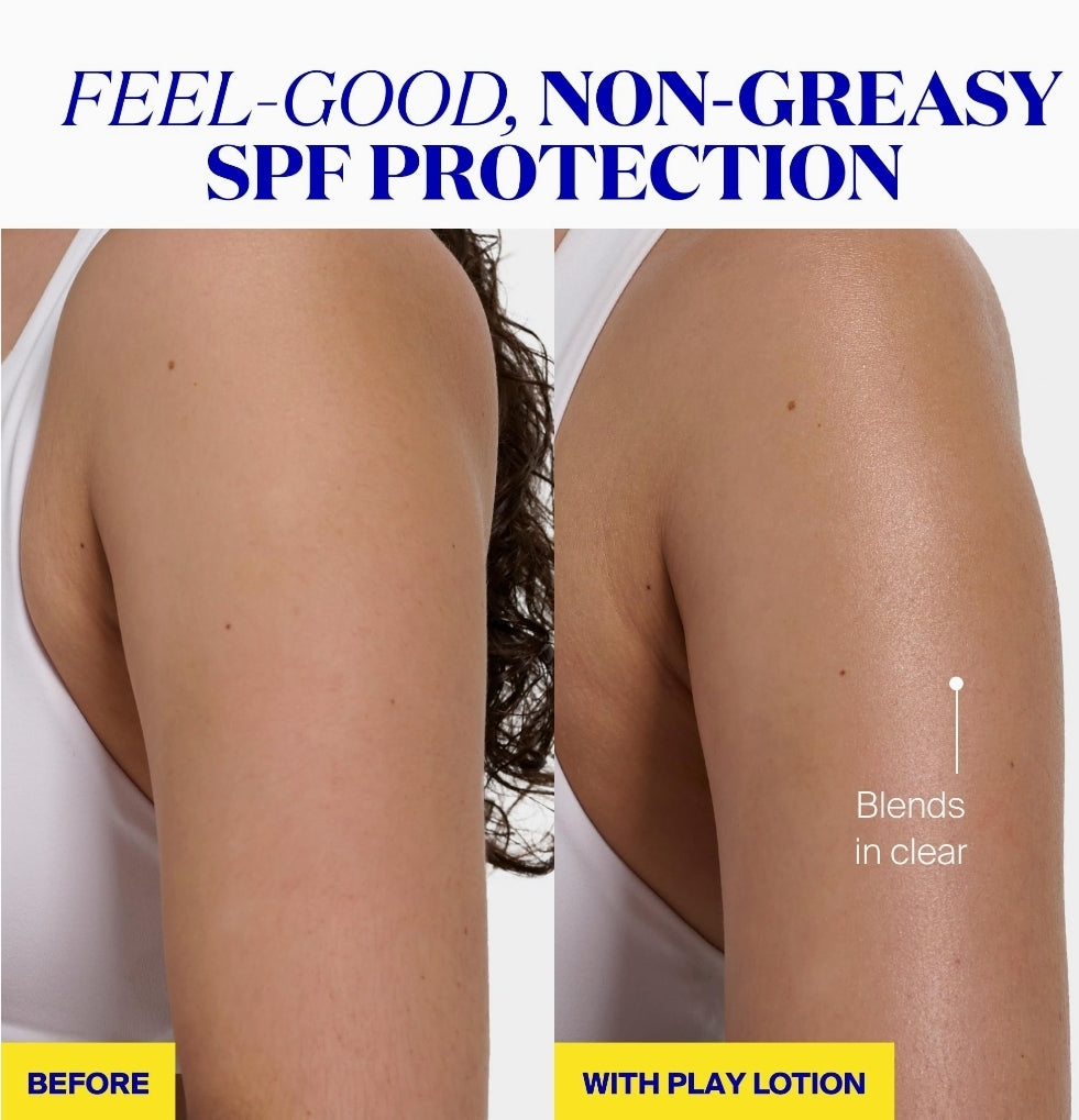 Supergoop! PLAY Everyday SPF 50 Broad Spectrum Body & Face Sunscreen | Fast Absorbing | Water & Sweat Resistant | Great for Active Days | 18 fl oz Supergoop! PLAY Everyday SPF 50 Broad Spectrum Body & Face Sunscreen | Fast Absorbing | Water & Sweat Resistant | Great for Active Days | 18 fl oz