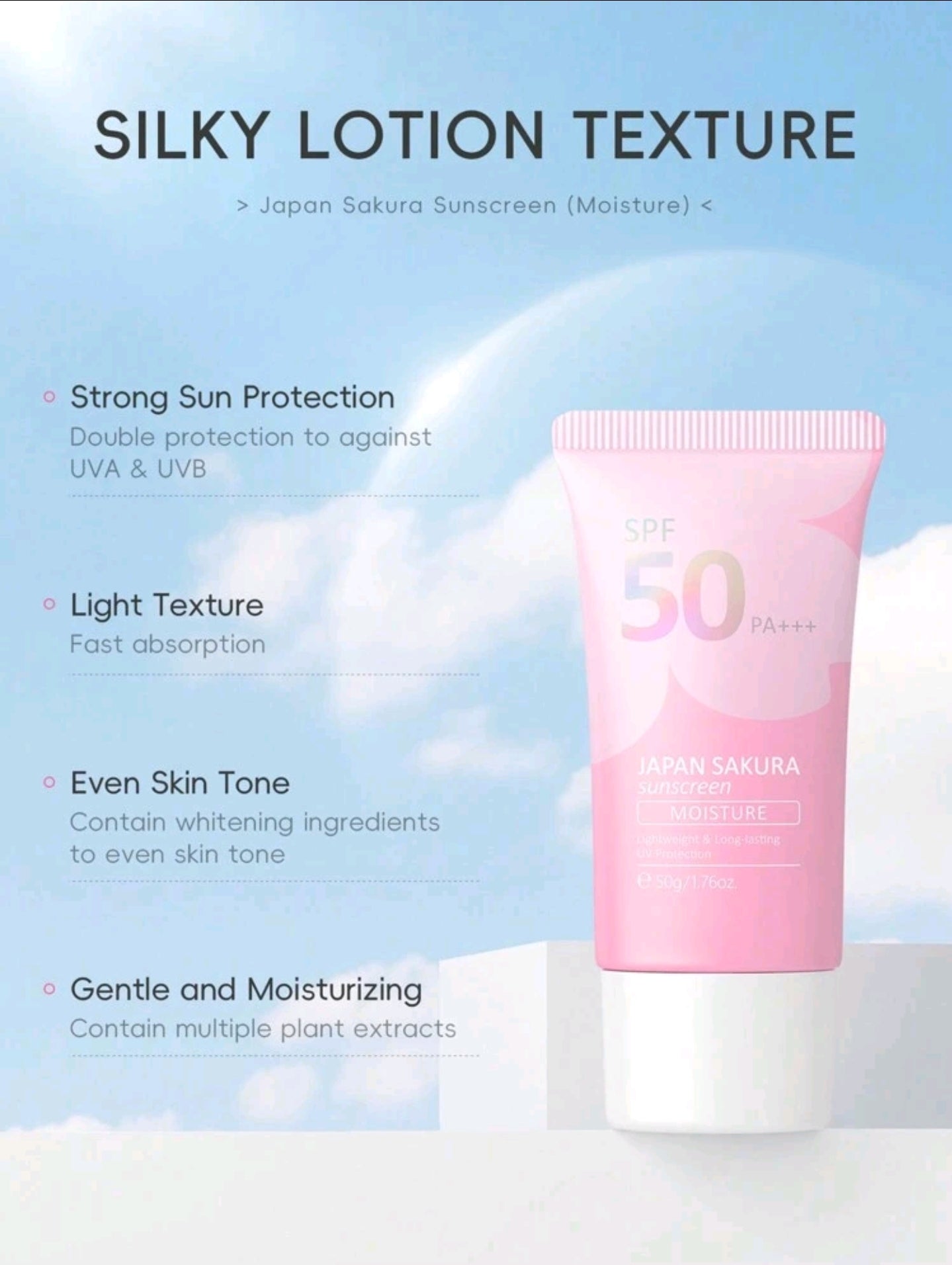 1 Set of 7pcs Moisture Repair LAIKOU Japan Sakura 1 Set of 7pcs Moisture Repair LAIKOU Japan Sakura