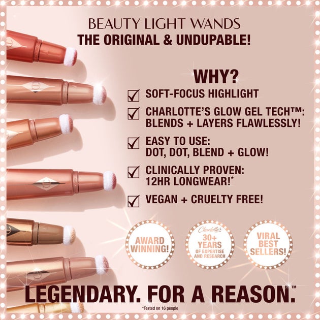 Charlotte Tilbury BEAUTY LIGHT WAND
PEACHGASM Charlotte Tilbury BEAUTY LIGHT WAND
PEACHGASM