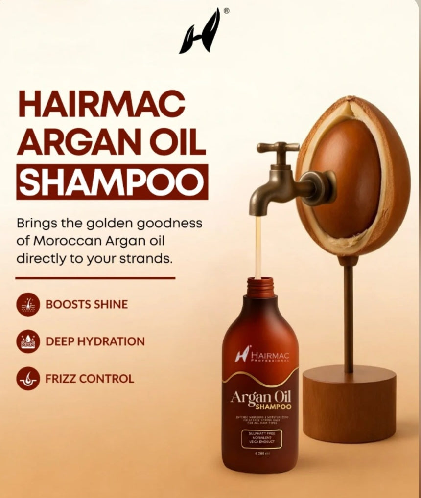 HAIRMAC PROFESSIONALS argan oil hair Care kit (Gift Set)