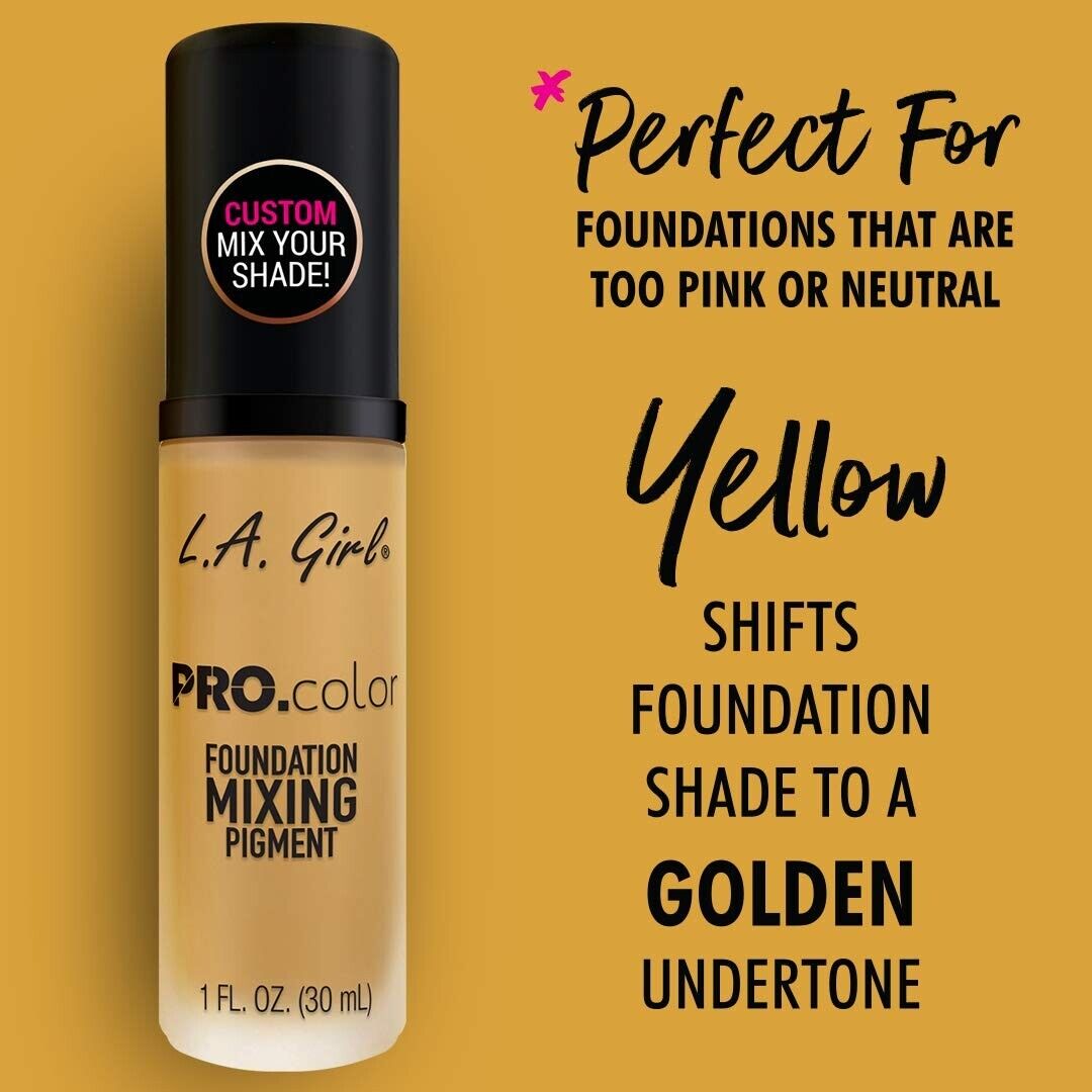 L.A. Girl Pro Matte Mixing Pigment ,1Floz L.A. Girl Pro Matte Mixing Pigment ,1Floz