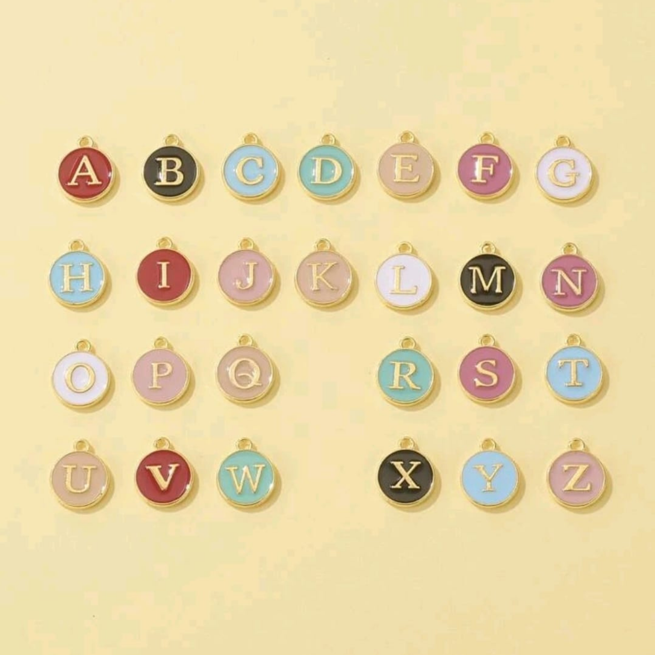Initial Letter Pendant (Multi ) Initial Letter Pendant (Multi )