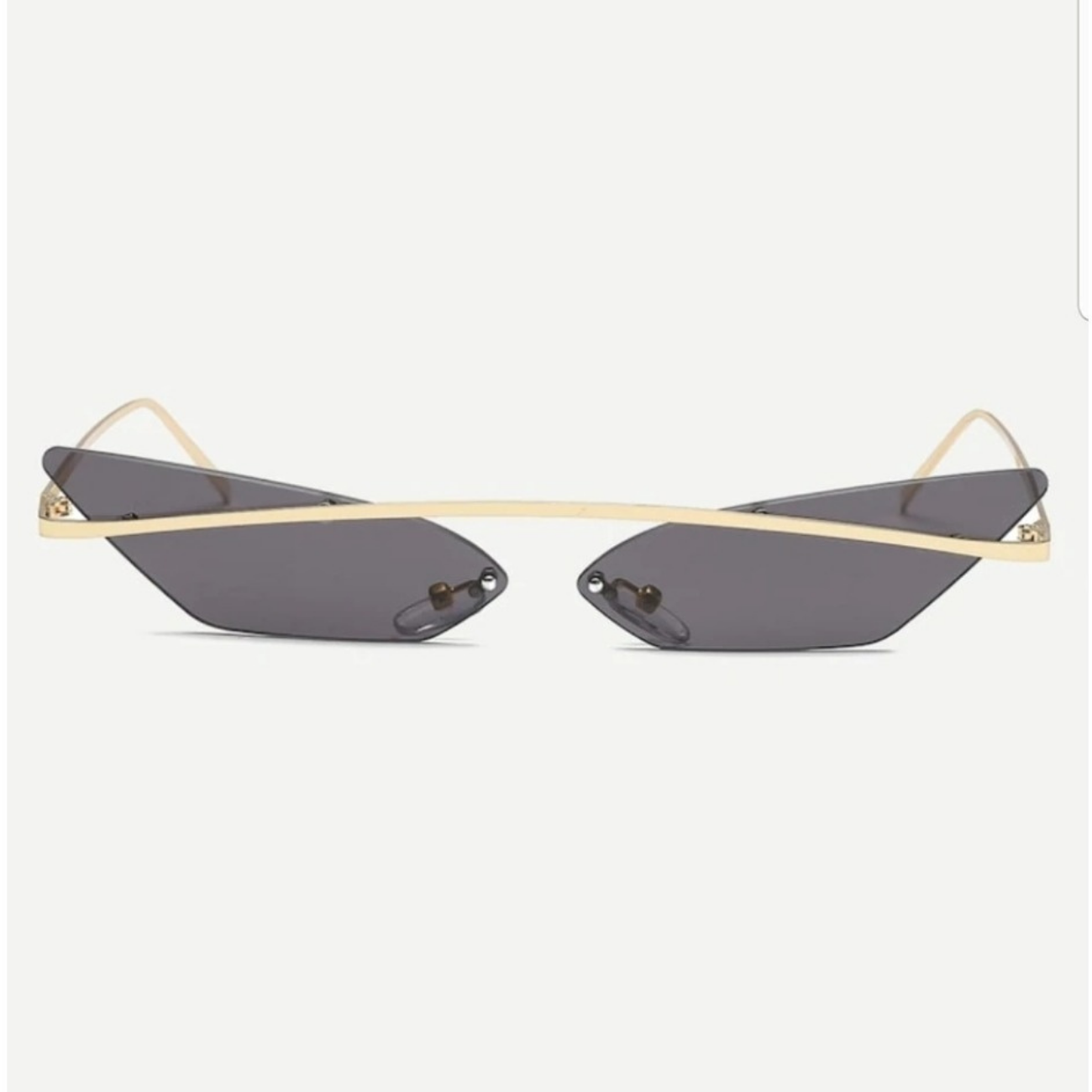 Rimless cat eye sunglasses Rimless cat eye sunglasses