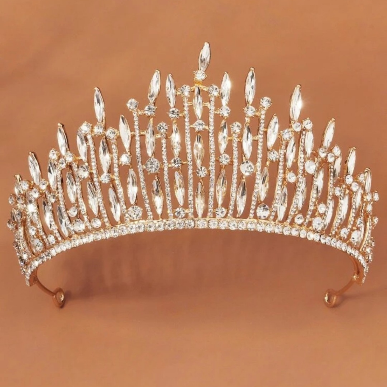 Rhinestone crown design wedding headband Rhinestone crown design wedding headband