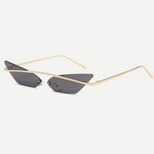 Load image into Gallery viewer, Rimless cat eye sunglasses
