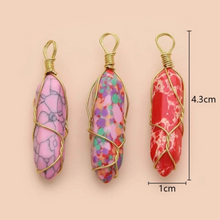 Load image into Gallery viewer, DIY Marble Stone Pendants.