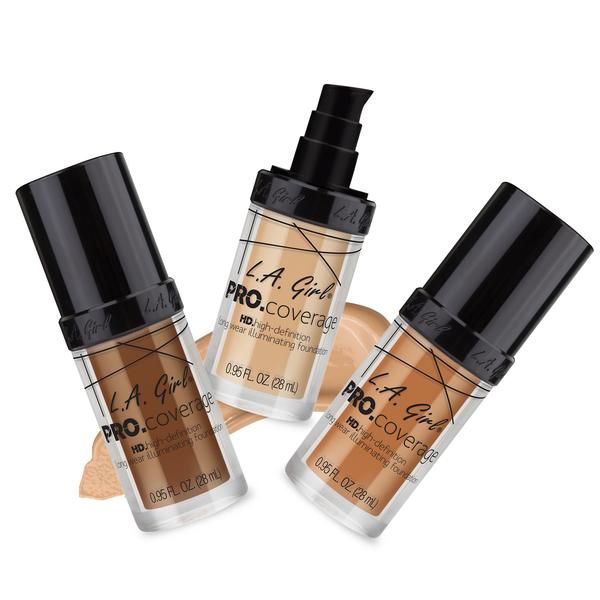 L.A. Girl - Pro Coverage Liquid Foundation, 0.95 Fluid Ounce L.A. Girl - Pro Coverage Liquid Foundation, 0.95 Fluid Ounce
