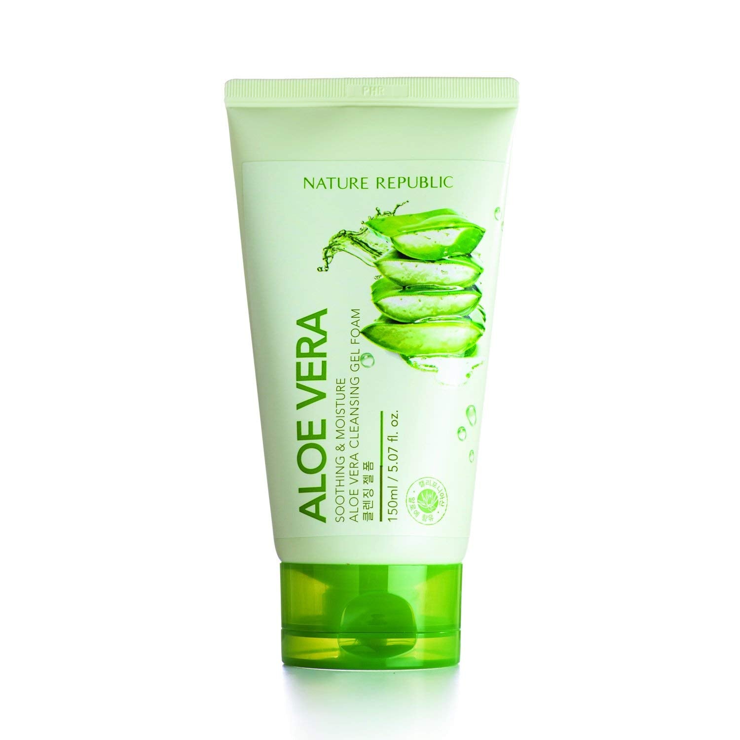 Nature Republic - Soothing&Moisture Aloe Vera Cleansing Gel Foam Nature Republic - Soothing&Moisture Aloe Vera Cleansing Gel Foam