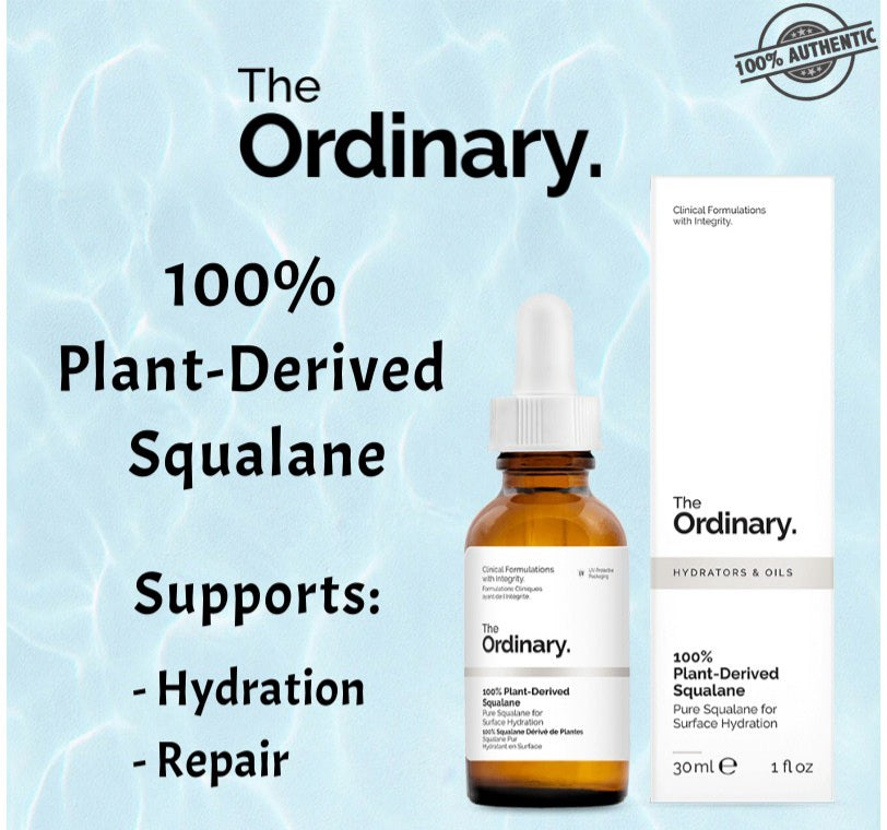 THE ORDINARY

100% Plant-Derived Squalane( 30ml