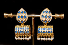 Load image into Gallery viewer, Traditional enamel paint jhumkis.
