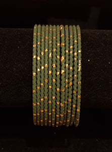 Multi color bangle set ( 12 bangles )