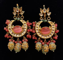 Load image into Gallery viewer, Designer Amyra long layered Mala set.