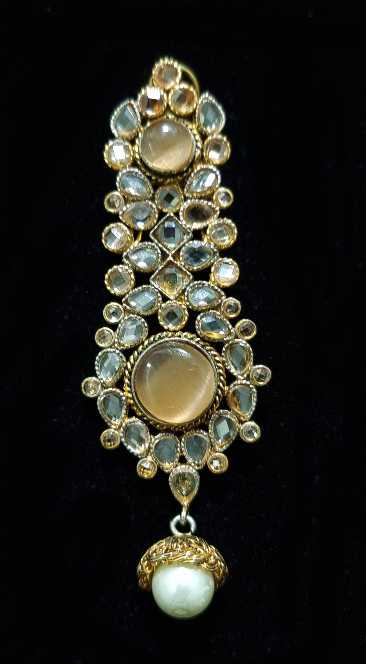 Kundan Chandelier Earrings Kundan Chandelier Earrings
