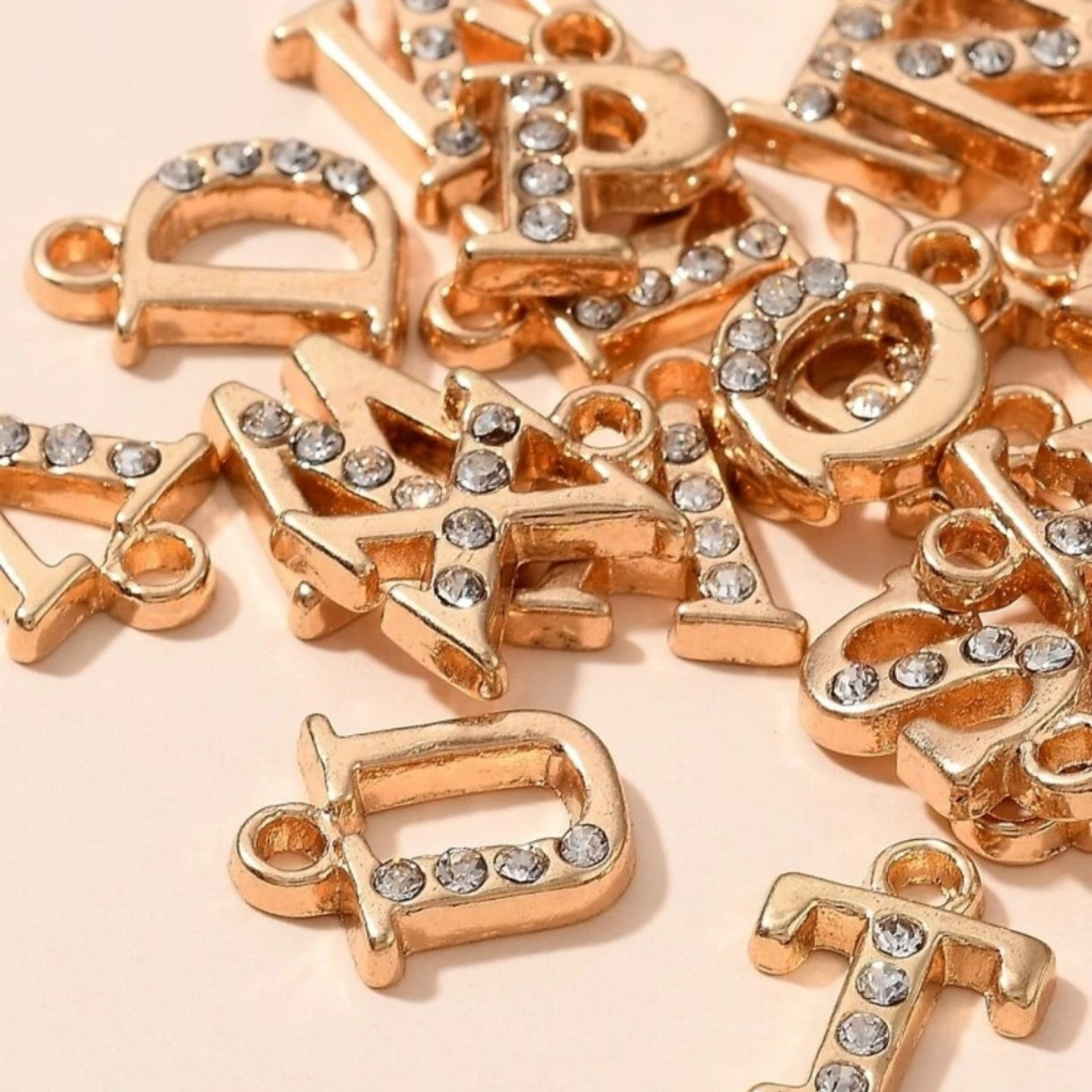 Gold Initial Letter Pendant Gold Initial Letter Pendant