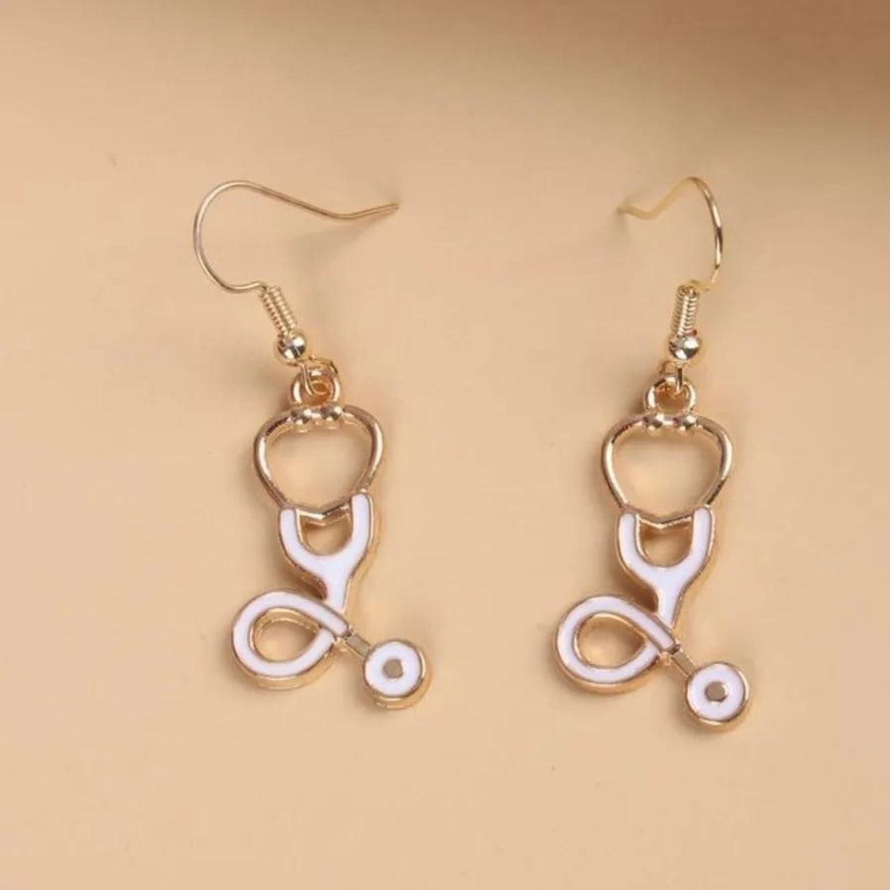 Medical charm drop Earrings. Medical charm drop Earrings.