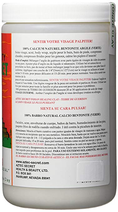 Aztec Secret - Indian Healing Clay - Aztec Secret - Indian Healing Clay -