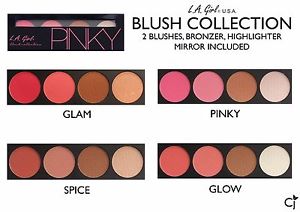 L.A. Girl - Beauty Brick Blush Collection, 0.77 Ounce L.A. Girl - Beauty Brick Blush Collection, 0.77 Ounce