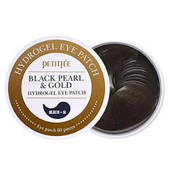 Petitfee, Black Pearl & Gold Hydrogel Eye Patch,& Goldandsnail