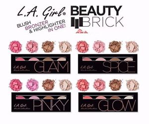 L.A. Girl - Beauty Brick Blush Collection, 0.77 Ounce L.A. Girl - Beauty Brick Blush Collection, 0.77 Ounce