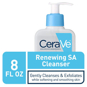 CeraVe Renewing Salicylic Acid Cleanser | 8 Ounce 