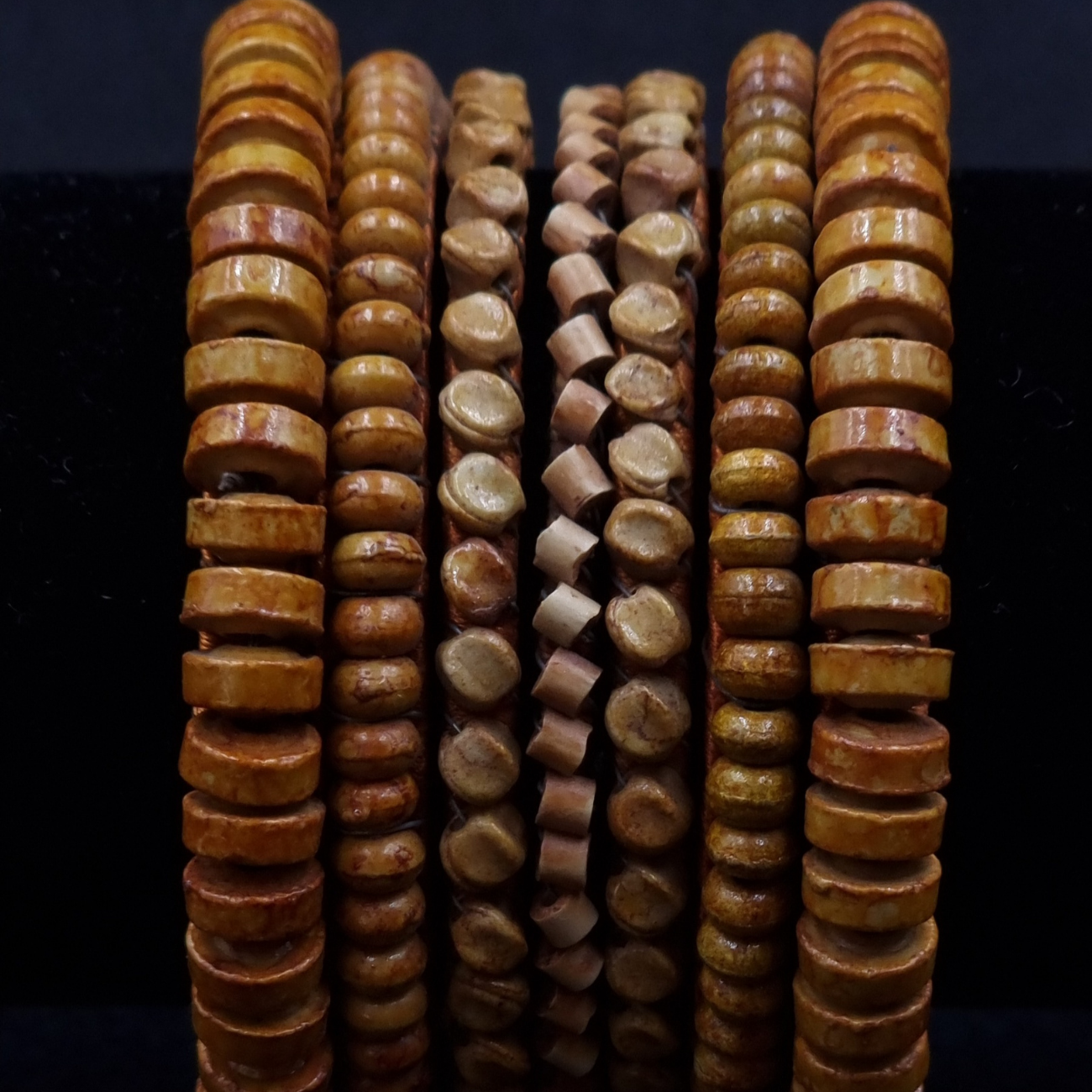 Robels wood beads bangles Robels wood beads bangles