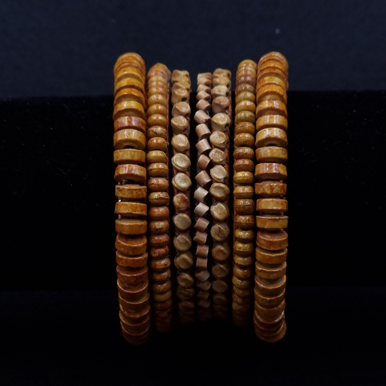 Robels wood beads bangles Robels wood beads bangles