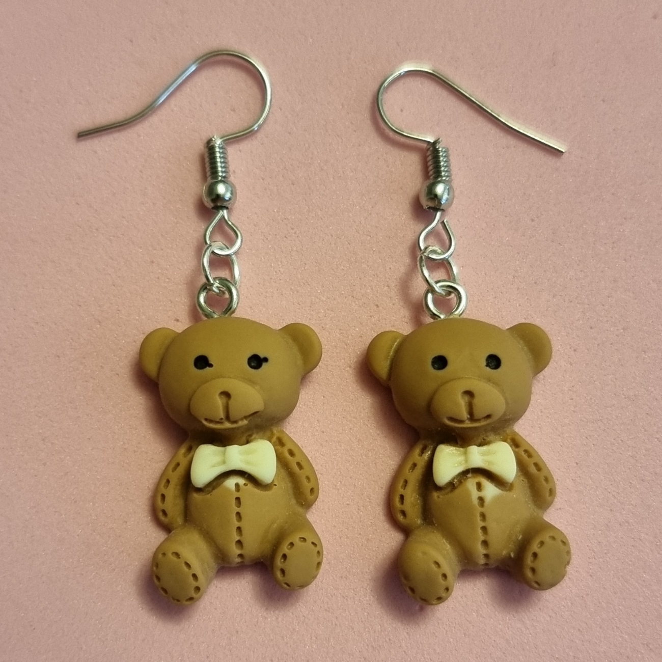 Bear Earrings. Bear Earrings.