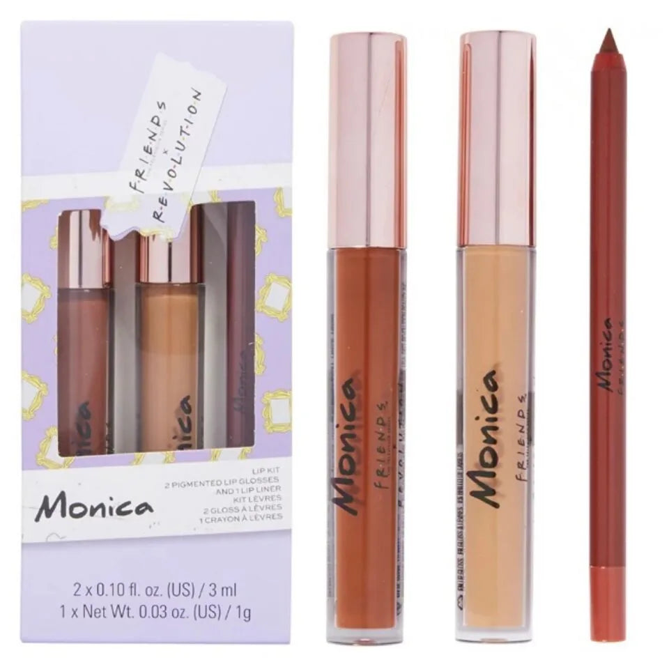 MAKEUP REVOLUTION X Friends Monica Lip Set MAKEUP REVOLUTION X Friends Monica Lip Set