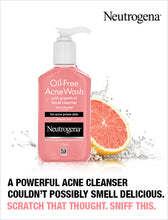 Load image into Gallery viewer, Neutrogena Oil-Free Salicylic Acid Pink Grapefruit Pore Cleansing Acne Wash and Facial Cleanser with Vitamin C, 9.1 fl. oz