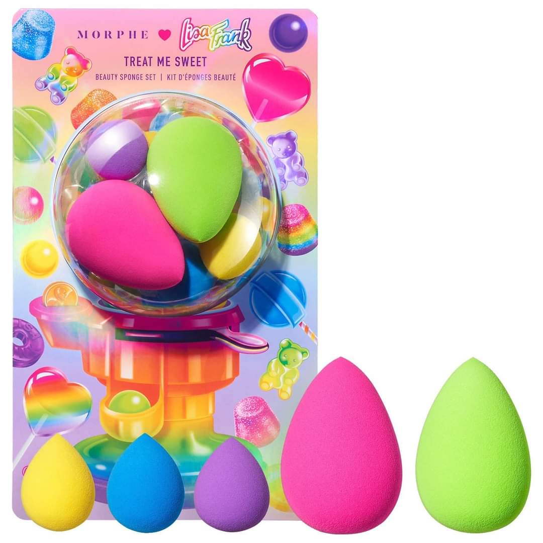Morphe
Lisa Frank Treat Me Sweet Beauty Sponge Set Morphe
Lisa Frank Treat Me Sweet Beauty Sponge Set