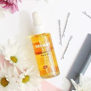 DERMA E Sunkissalba Radiant Face Glow Oil, 2 oz