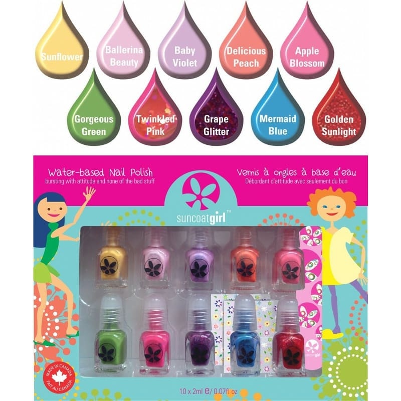 Suncoat Water-Based Nail Polish Kit Suncoat Water-Based Nail Polish Kit